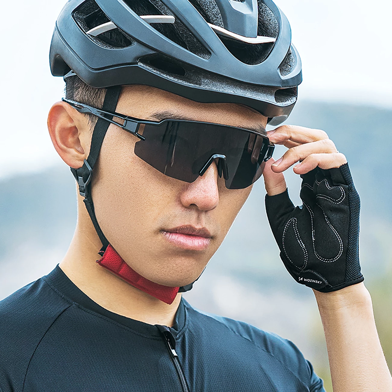 Doreza biçiklete pa gishta, Wozinsky WRR-02XL, madhësi XL, poliester, gri, 1 palë