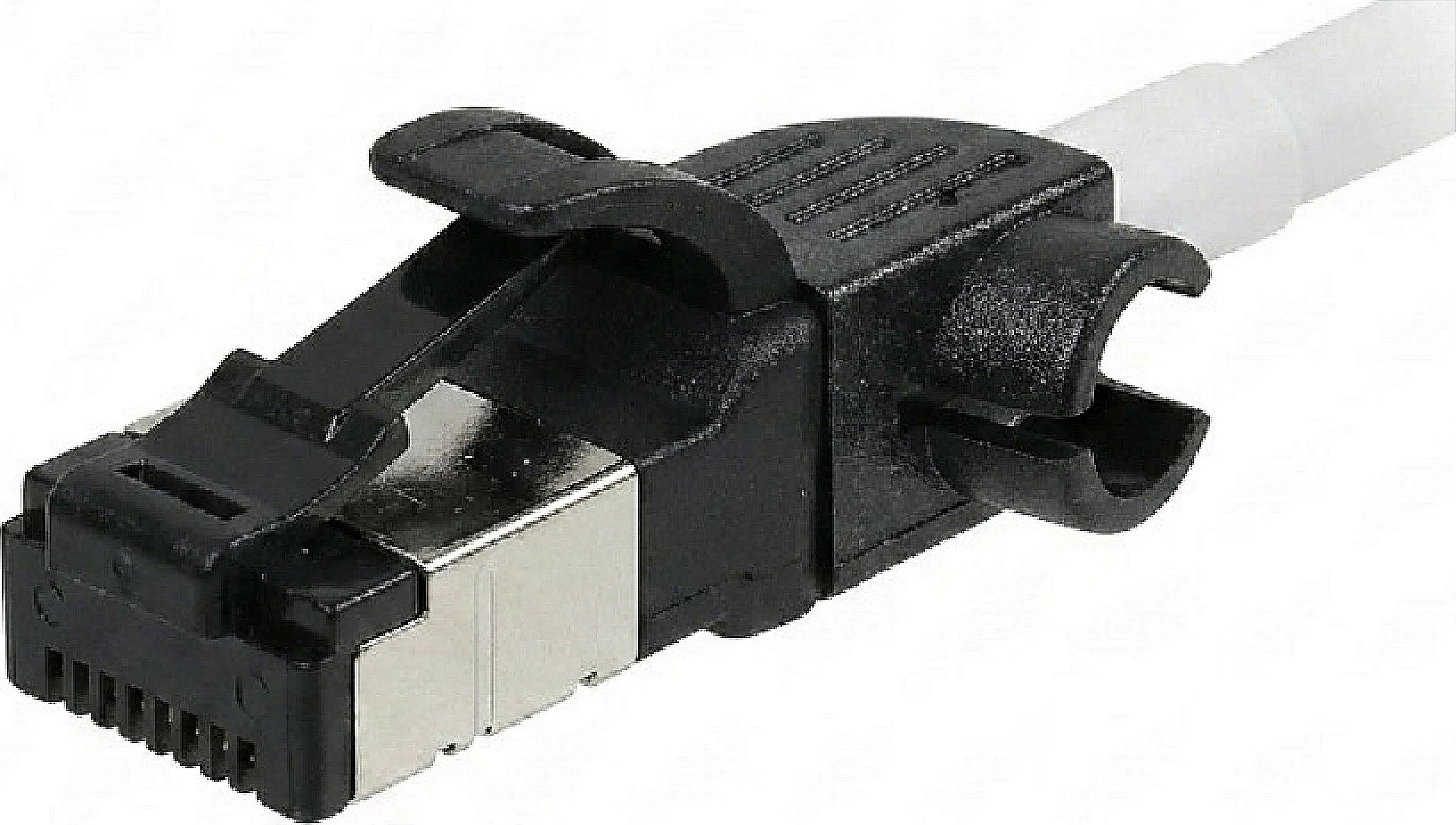 Kabllo rrjeti Synergy21 RJ45 CAT6A 1m, S/FTP slim 4.5mm, 500MHz, e bardhë