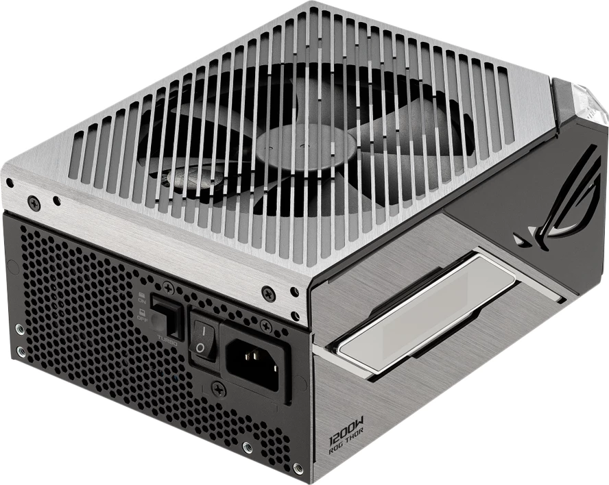 PSU ASUS ROG Thor 1200W Platinum III, ATX 3.1, 80 Plus Platinum, fully modular, e zezë