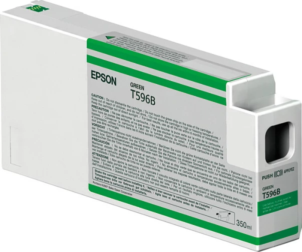 Kartush boje Epson UltraChrome HDR T596B00, 350 ml, për Stylus Pro 7900/WT7900/9900, e gjelbër