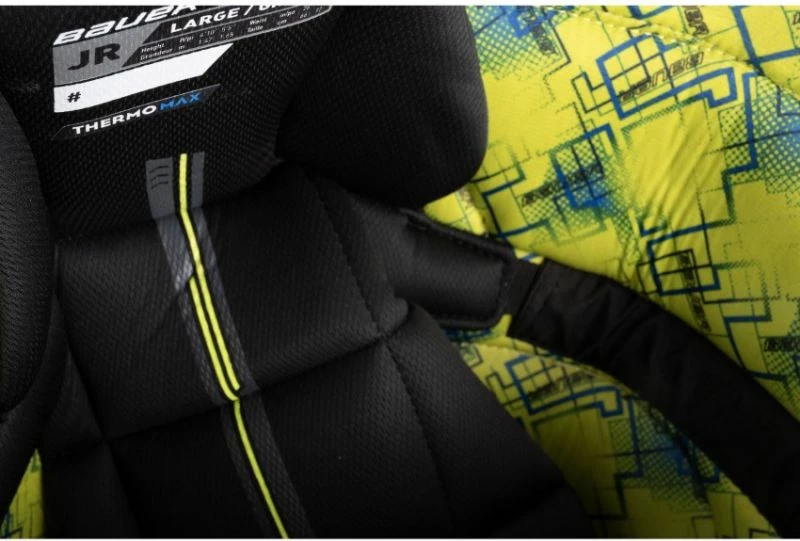 Pantallona hokeji për fëmijë Bauer, të zeza