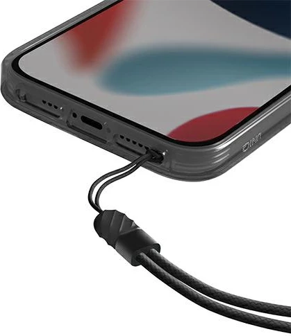 Mbështjellës UNIQ Heldro për iPhone 13, me rrip FlexGrip, Gri