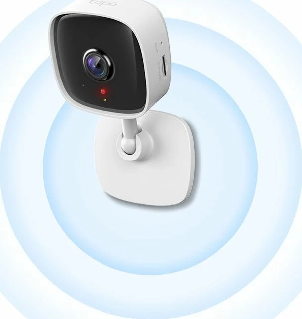 Kamerë IP TP-Link Tapo C100 1080p Wi‑Fi me audio dy‑kahëshe, microSD deri 128GB, bardhë/zi