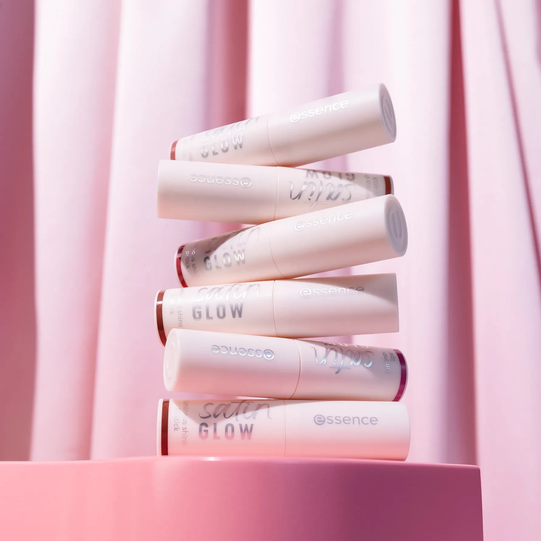 Essence Satin Glow Luminous Shine Lipstick - 01 Whole Latte Love