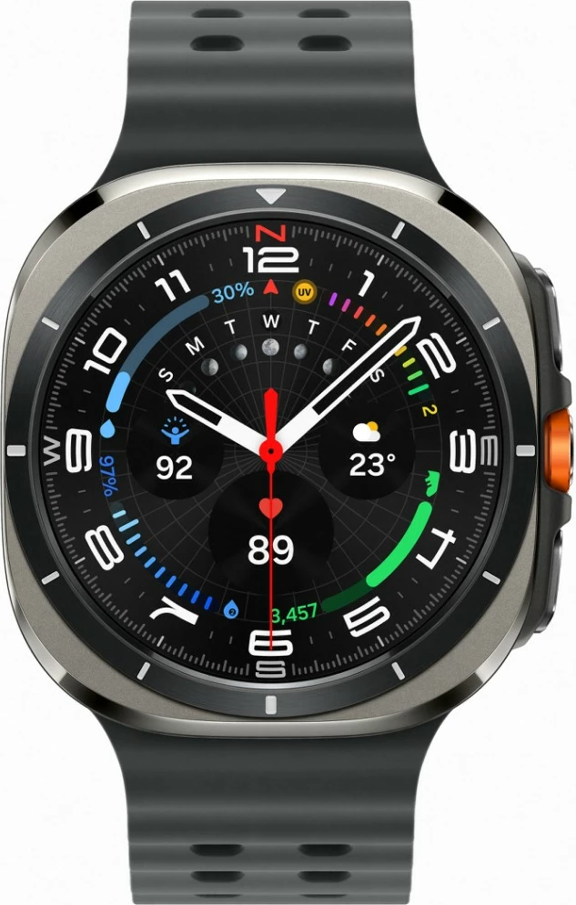 Samsung Galaxy Watch Ultra, 47mm, e argjendtë titanium