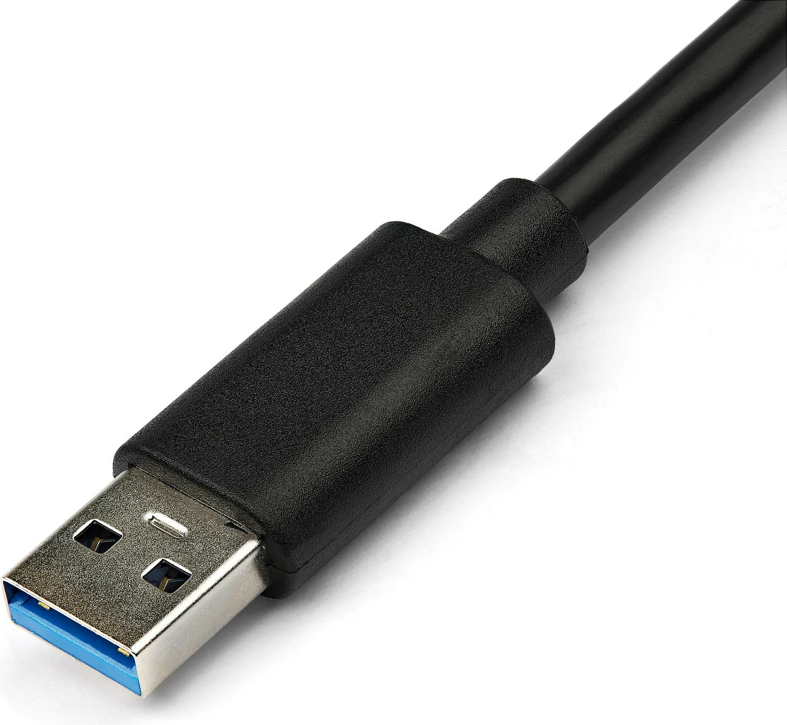 Adapter USB 3.0 në Gigabit Ethernet StarTech USB31000SPTB, me port USB pass-through, i zi