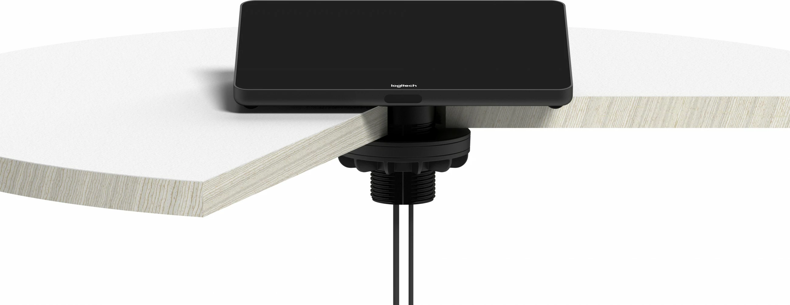 Mbajtës tavoline Logitech Tap, i zi, për tavolinë