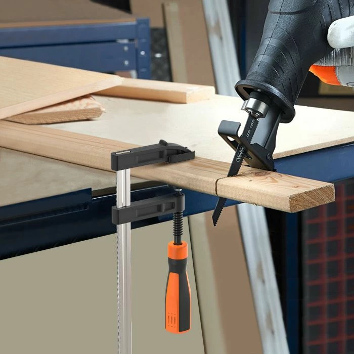 Set kllampa F VonHaus 3500187, 13 copë (5x150mm, 4x300mm, 4x600mm), portokalli/zi