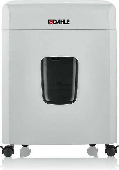 Shkatërrues dokumentesh Dahle 35090-16180, particle-cut 4 x 12 mm, kosh 23 L, 90 fletë, i bardhë