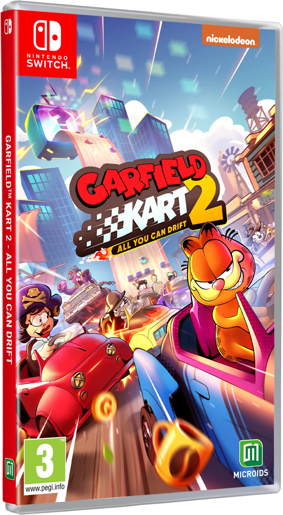 Lojë për Nintendo Switch Microids Garfield Kart 2: All You Can Drift, PEGI 3