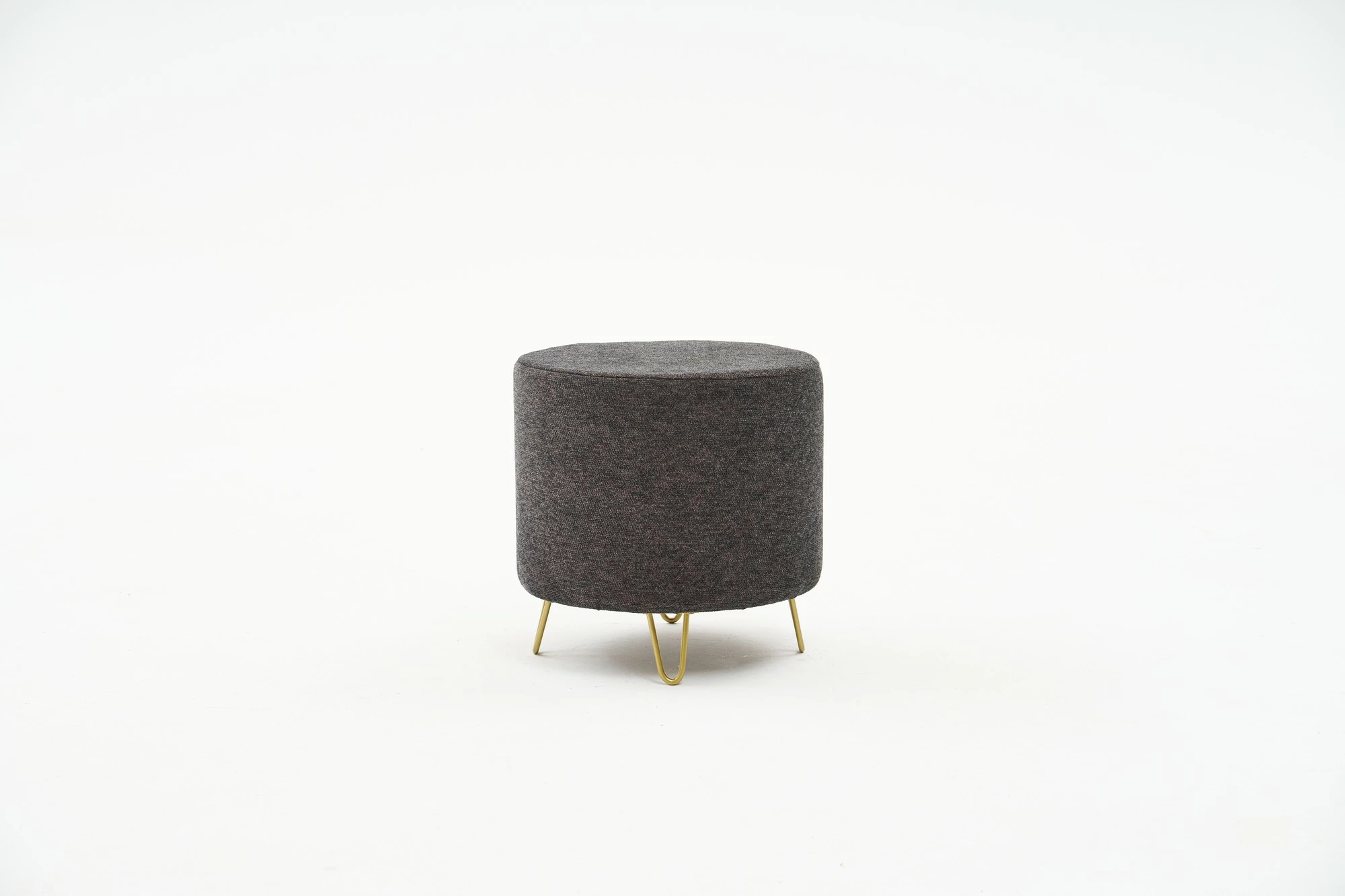 Puf Atelier del Sofa, Asmara Gabbana, kadife, anthracite dhe bakër