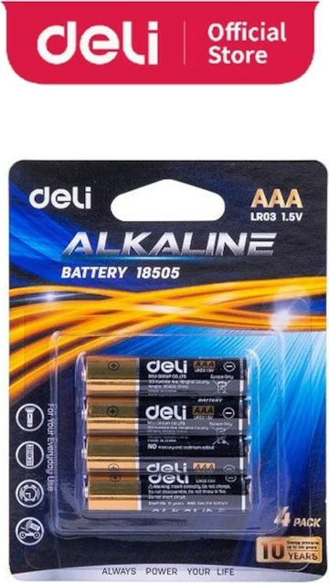 Deli Bateri Aaa Lr03 1/4 18505