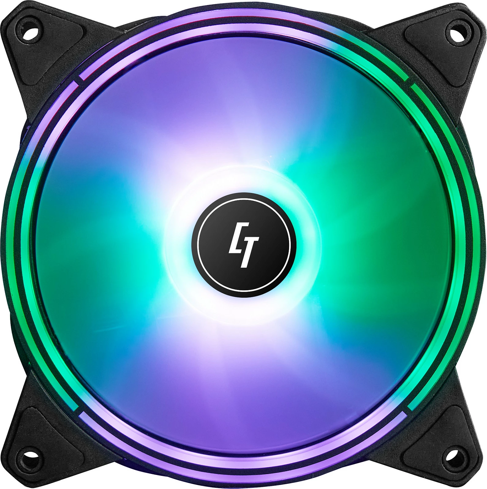 Ventilator kasë Chieftec NOVA A-RGB, 120mm, PWM, Multi RGB, i zi