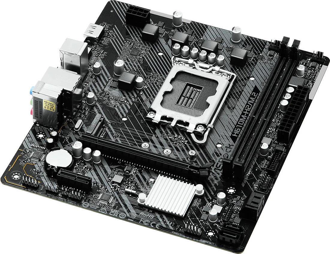 Pllakë amë ASRock H610M-H2/M.2, LGA 1700, micro ATX, DDR4 64GB, M.2, Dual HDMI