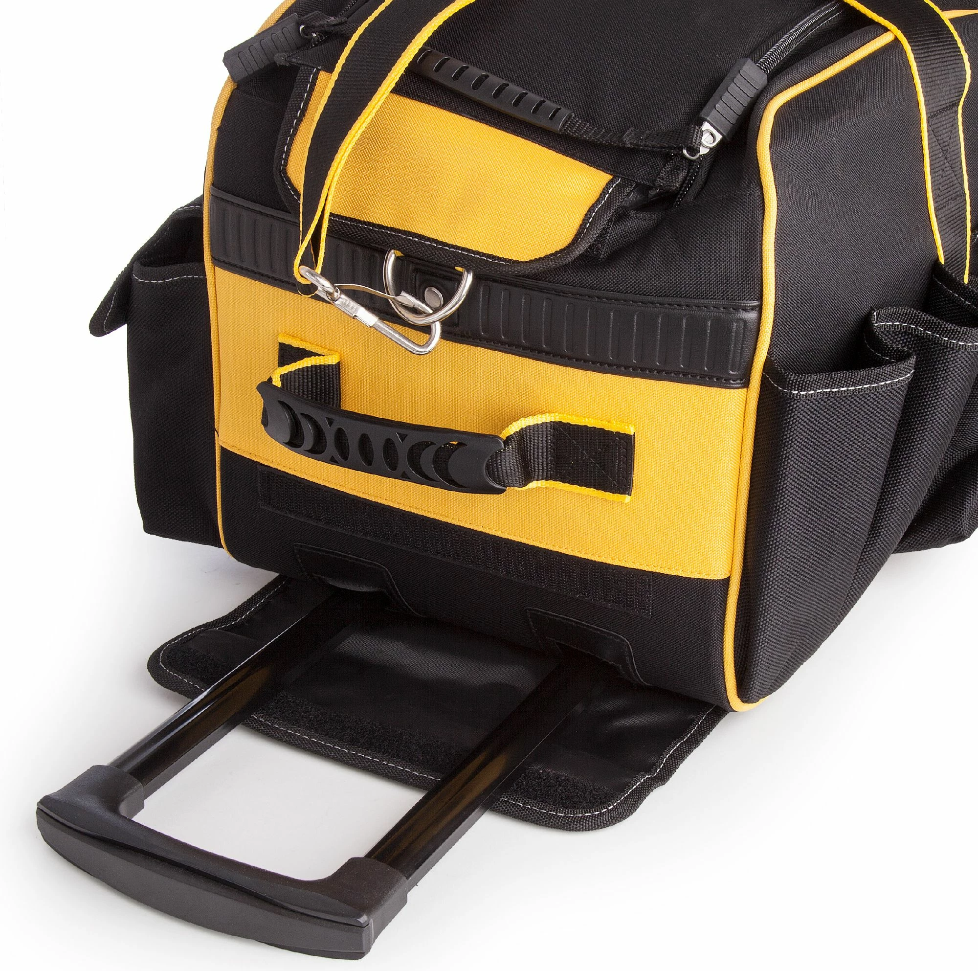 Çantë veglash Dewalt DWST1-79210, me rrota 60 x 31 x 30.5 cm, 13 xhepa, zi/verdhë