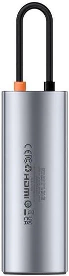 HUB Baseus Metal Gleam Series 7-Port, Space Grey