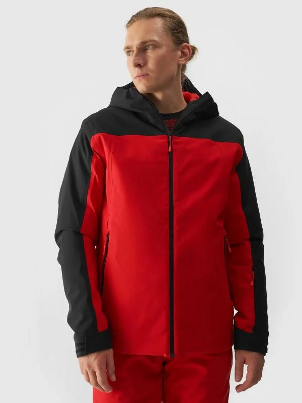 Jakne ski për meshkuj 4f, e kuqe