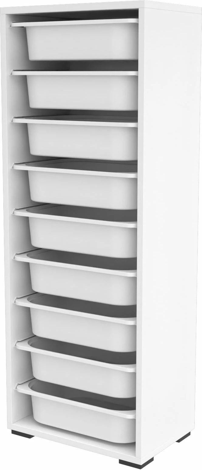 Dollap multifunksional Hanah Home, Zola 9N, i bardhë