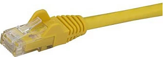 Kabllo rrjeti Ethernet StarTech Cat6 RJ45, 10m, Gigabit, PoE, e verdhë