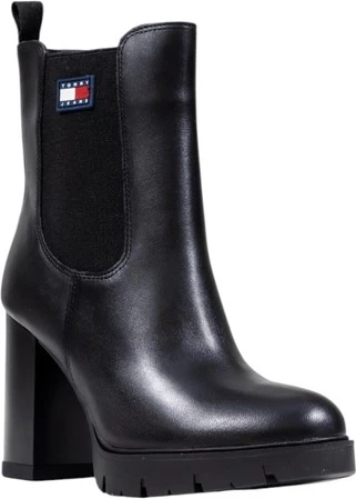 Çizme Tommy Hilfiger Jeans femra, të zeza