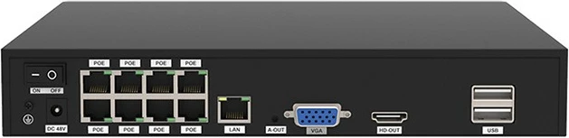 Set kamerash sigurie Foscam FNA108E-T4-2T, 4 kamera, regjistrues, 2TB, bardhë