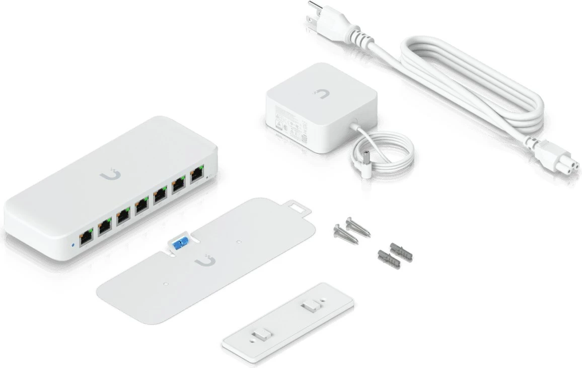 Switch Ubiquiti Ultra 60W Managed L2 Gigabit Ethernet, Bardhë