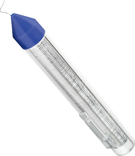 Tel saldimi LogiLink, pa plumb, 0.56mm, 12.5g, me dispenser, blu
