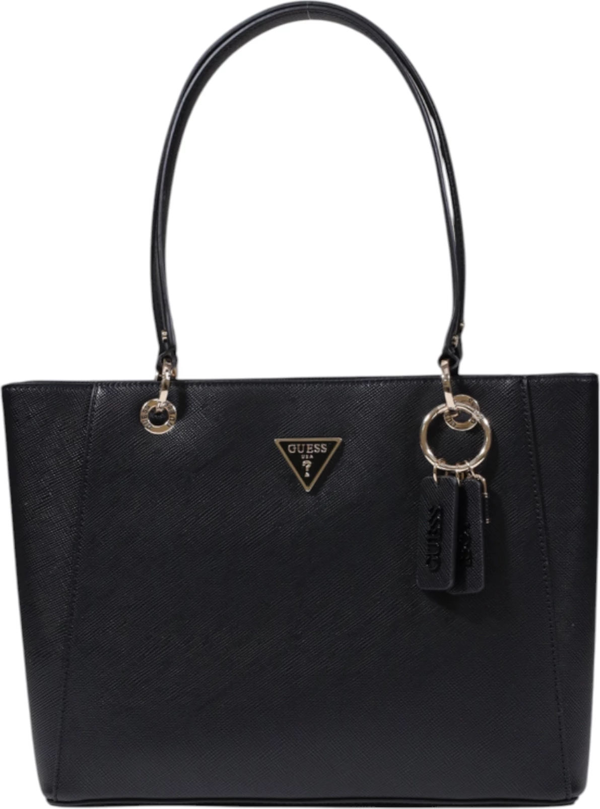Çantë tote për femra Guess Noelle II Tote HWZG96 72250, e zezë