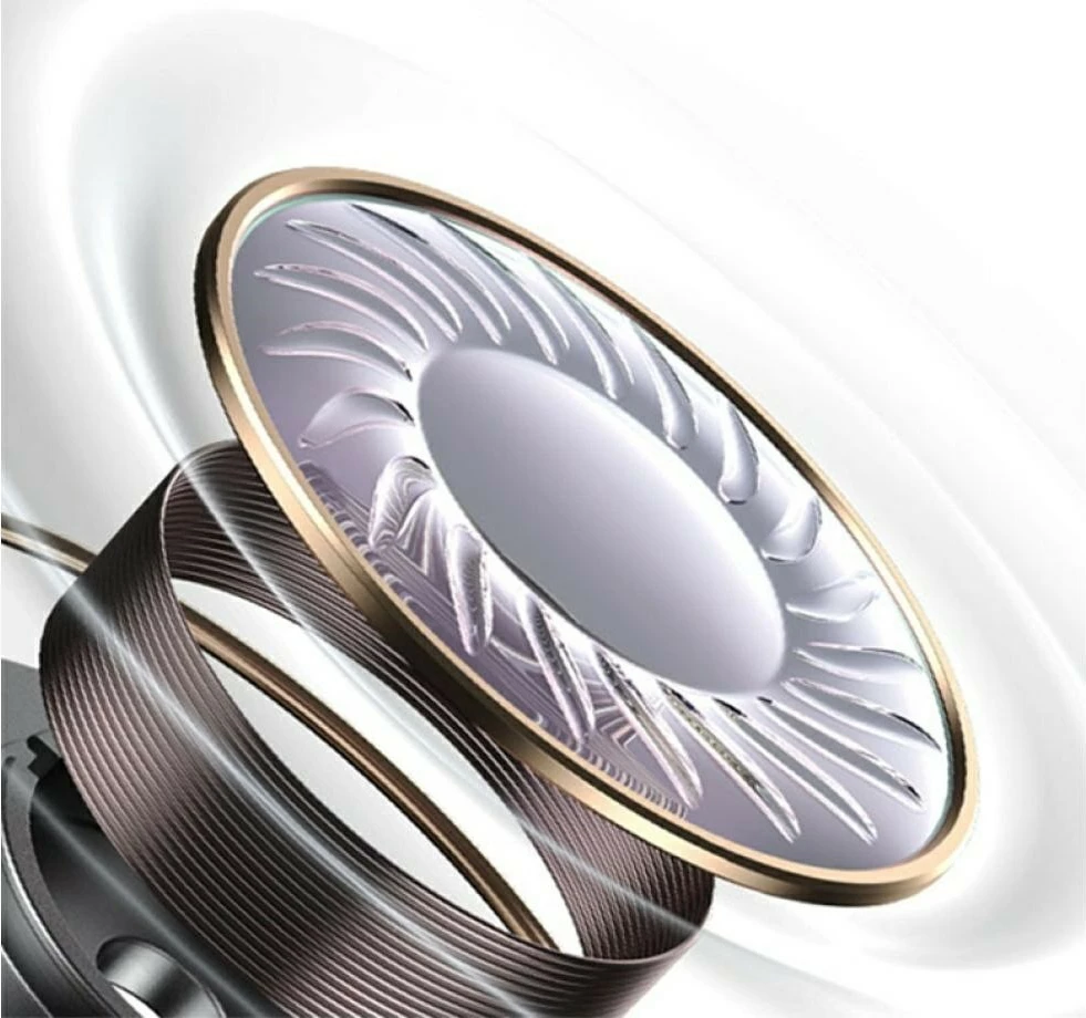 Kufje TWS Bluetooth USAMS Echo E03 USA001676, 13 mm driver, Bluetooth 5.3, deri 16h me kuti, USB-C, gri