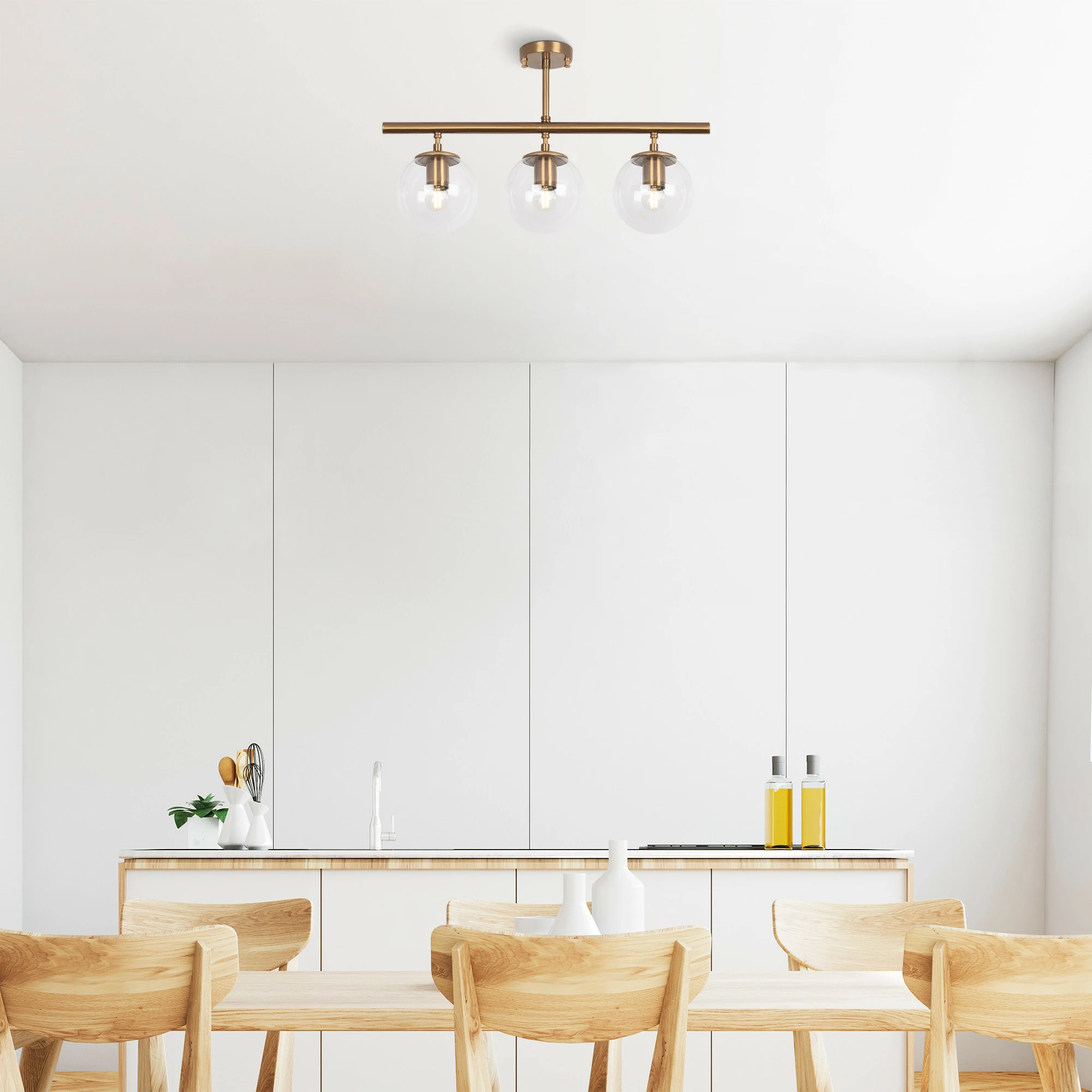 Llambë tavani Opviq, Atmaca - 10265, ngjyrë vintage, 60x15cm