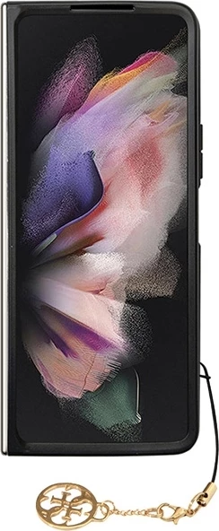 Mbështjellës Guess GUHCZFD5GF4GGR F946 për Samsung Galaxy Z Fold5, 4G Charms, Gri