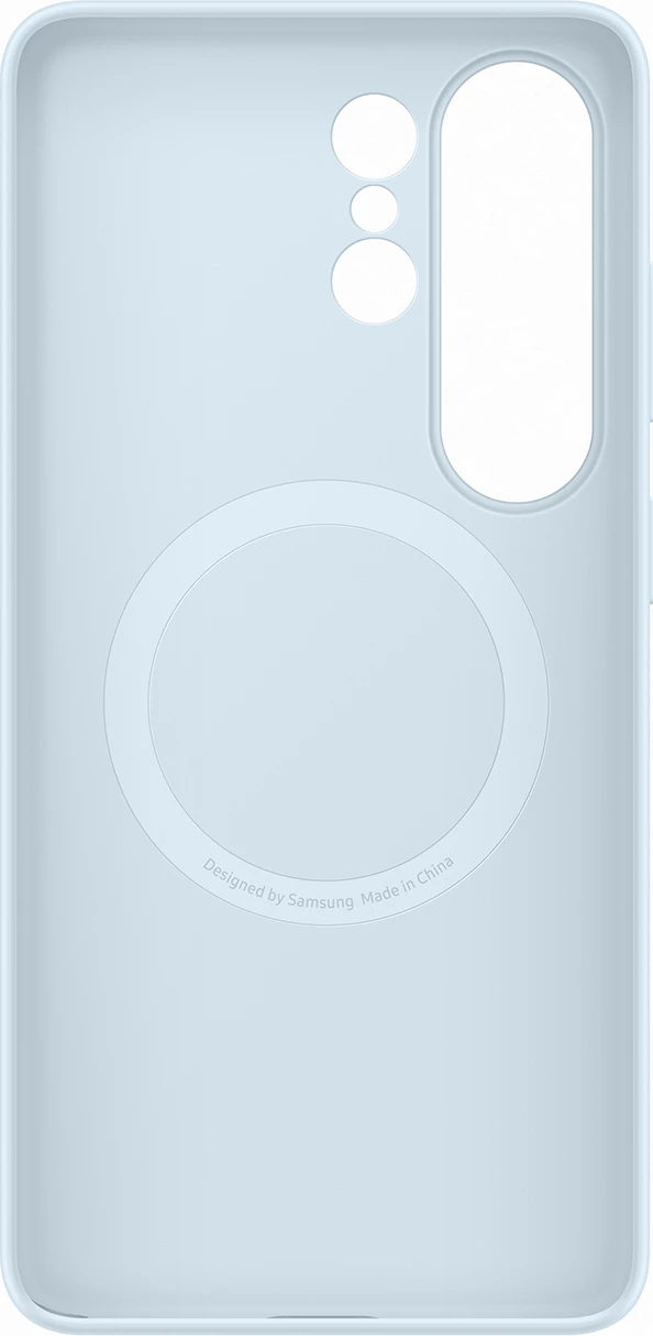 Mbështjellës Samsung Silicone Magnet Case për Samsung Galaxy S26 Ultra, silikon, kompatibil me MagSafe, blu