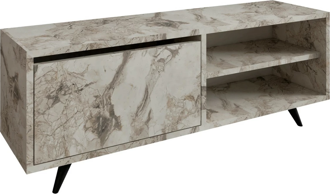 Komodë TV Hanah Home, ngjyrë mermeri Ephesus