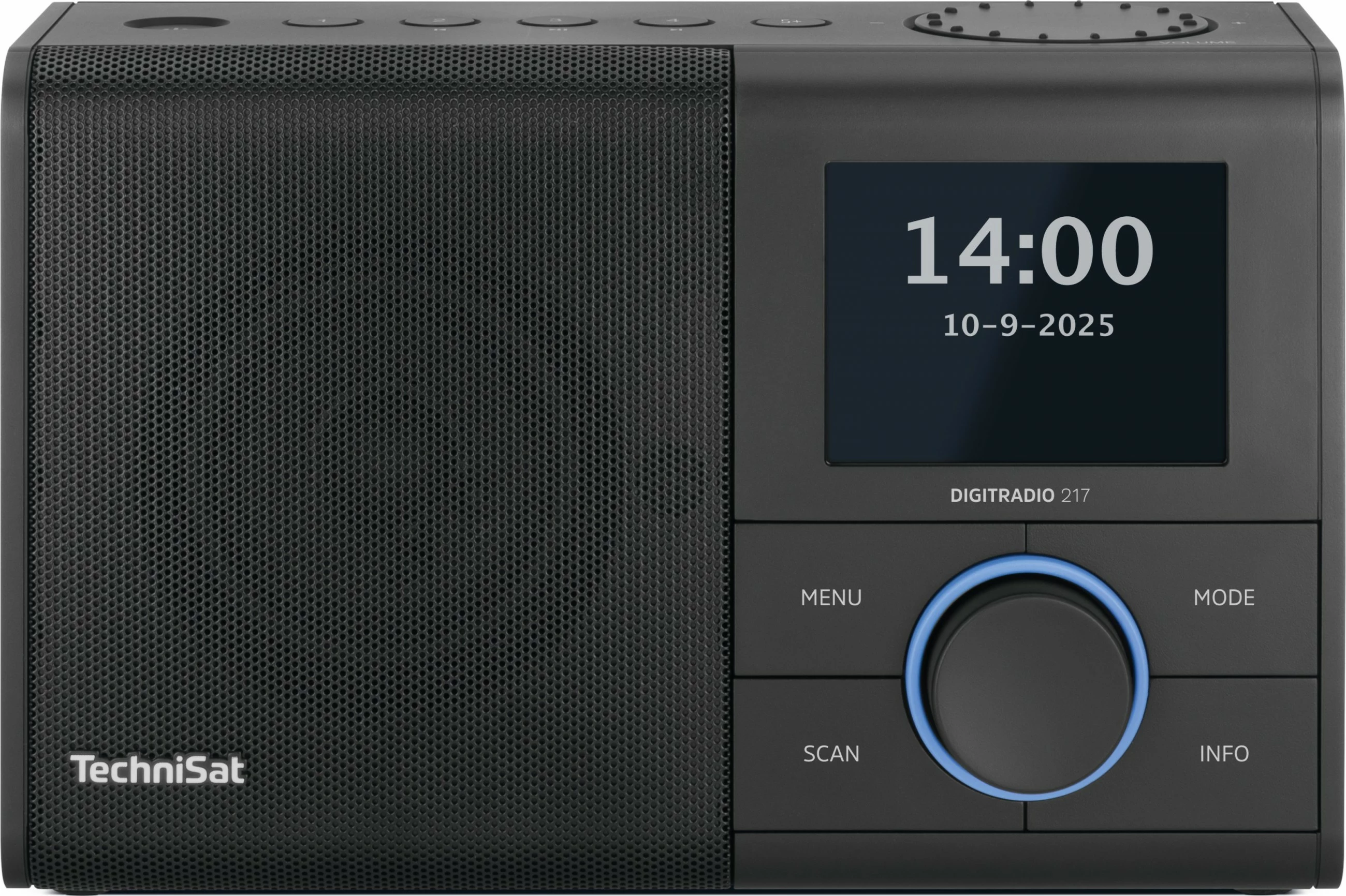 Radio digjitale TechniSat DigitRadio 217, e zezë