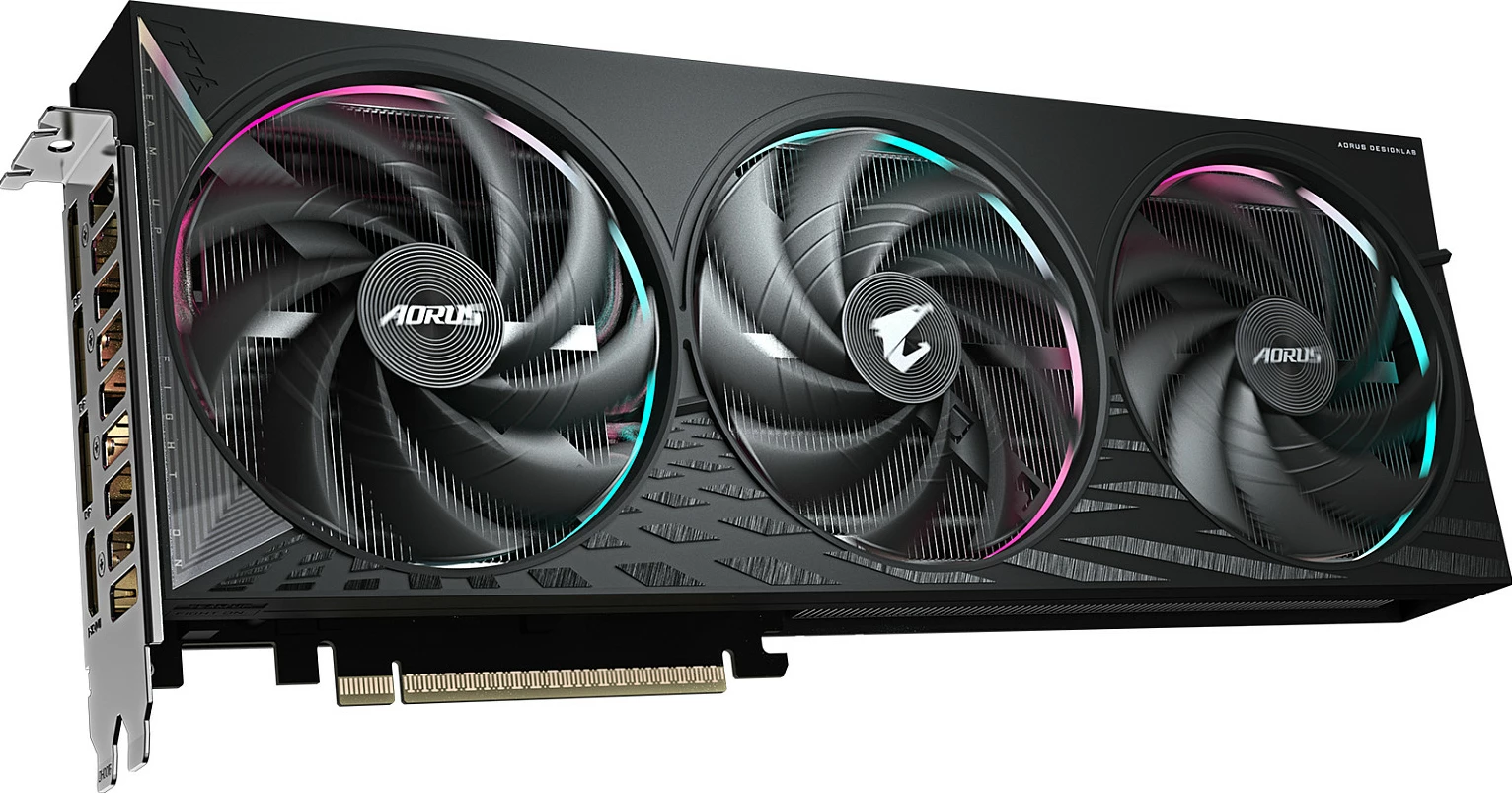 Kartelë grafike Gigabyte AORUS RTX 5060 8GB GDDR7, 3 fan, e zezë