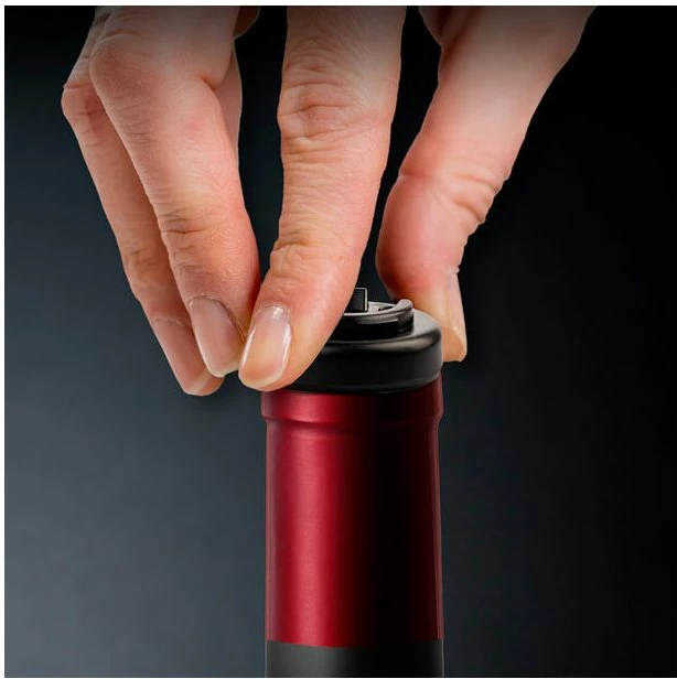 Set hapëse elektrike shishe vere UFESA EasyClassy MPN 73206050, karikim USB-C, 40+ shishe/karikim, argjend/e zezë, set me aksesorë