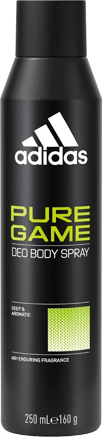 Deodorant spray për meshkuj Adidas Pure Game 250ml