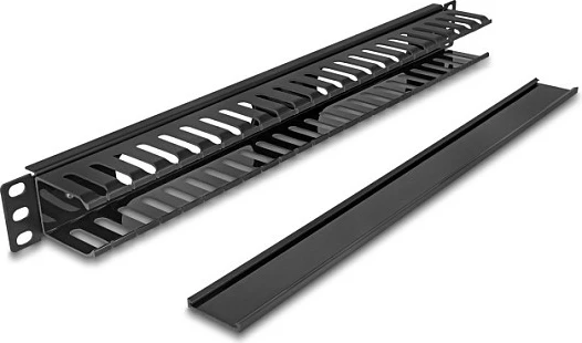 Panel menaxhimi kabllosh DeLOCK 19" 1U, i zi