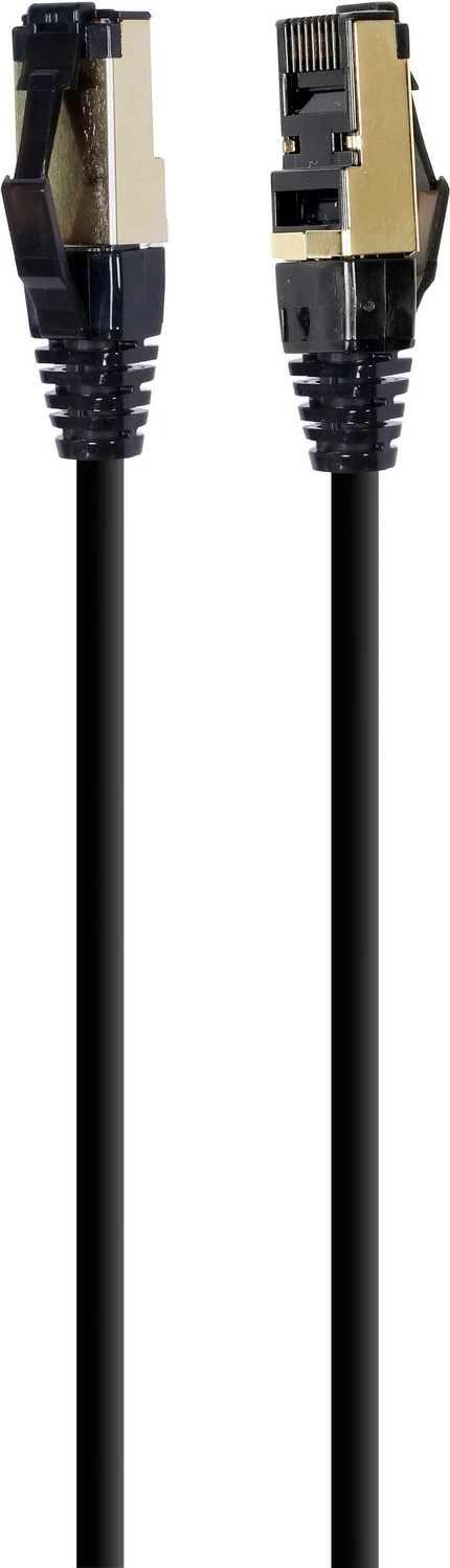Kabllo Rrjeti Gembird RJ45 - RJ45 S/FTP cat.8, 7.5m, e zezë