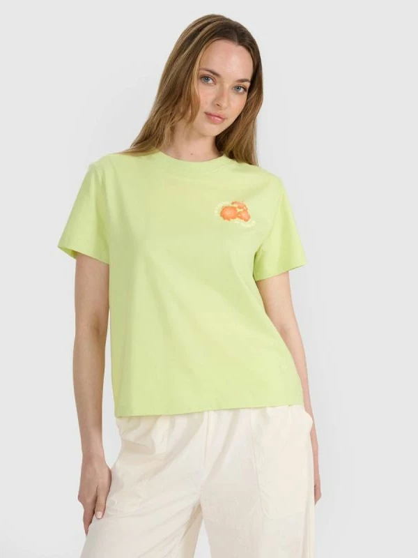 Maicë oversize për femra 4F, me print