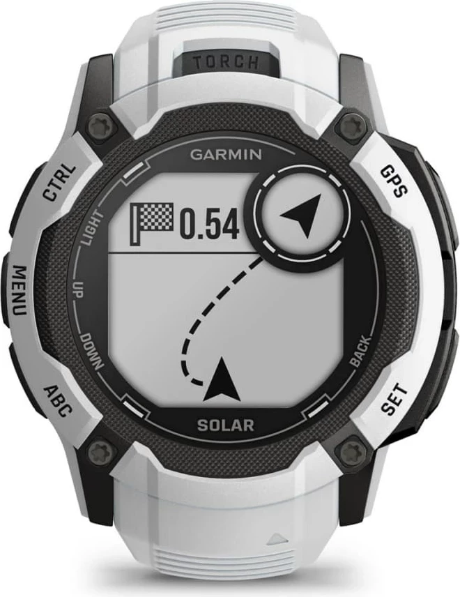 Smartwatch Garmin Instinct 2X Solar, 50mm, GPS, Bardhë
