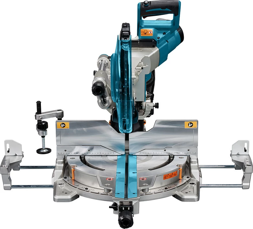 Sharrë këndore rrëshqitëse Makita LS1219L, 1800W, disk 305mm, laser, e kaltër