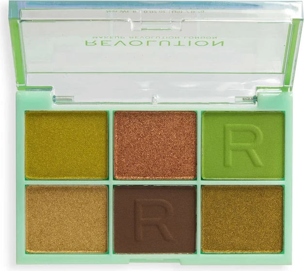 Revolution - Mini Shadow Palette Mini Colour Reloaded - Its Giving Green