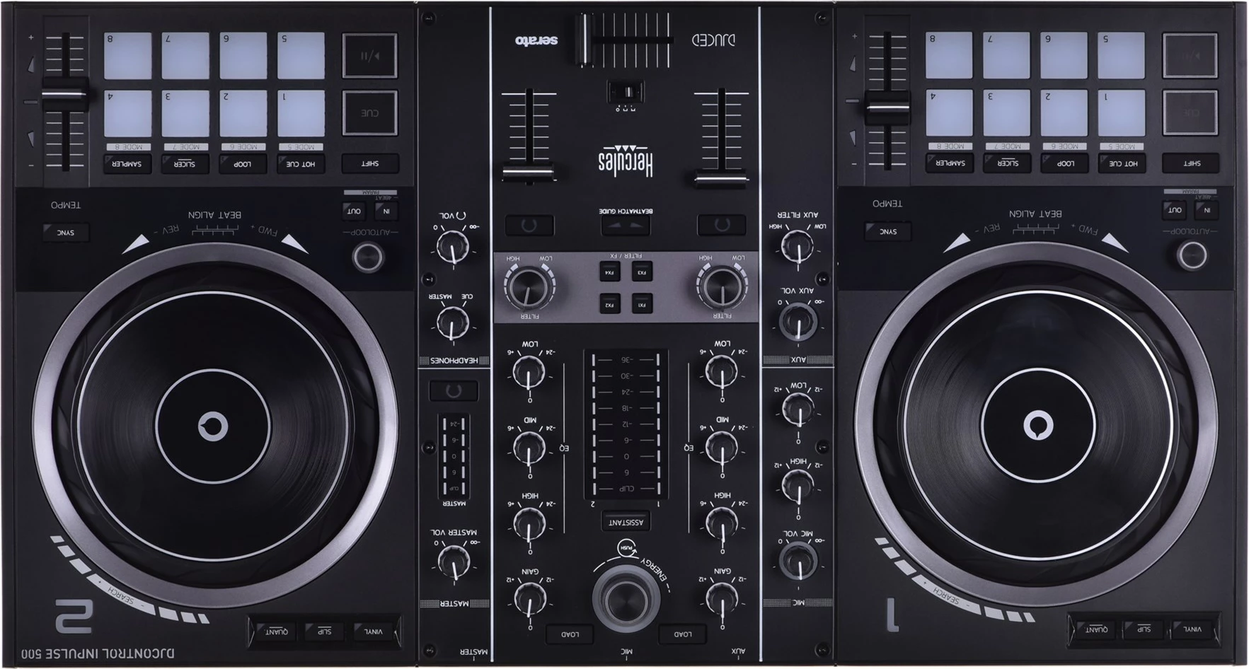 Kontrollues DJ Hercules Inpulse 500, e zezë 