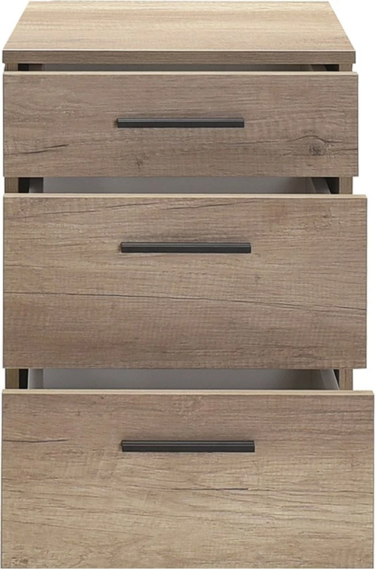 Komodinë Hanah Home, Kmd-530-Tt-1, ngjyrë arre e çelët
