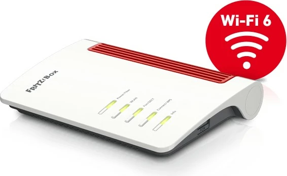 Router tavoline AVM FRITZ!Box 5530, Wi-Fi 6, Dual-band (2.4 GHz / 5 GHz), Ethernet LAN, Bardhë