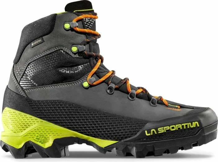 Çizme alpinizmi La Sportiva për meshkuj, carbon/lime punch