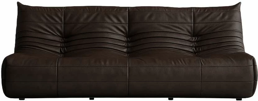 Divan treshe, ngjyrë kafe, Atelier del Sofa, Bocek