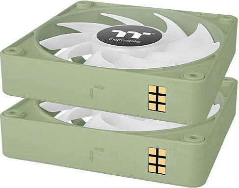 Ventilator ftohës Thermaltake CT120 EX ARGB Sync, 120mm, PWM, paketë 3 copë, jeshile Matcha