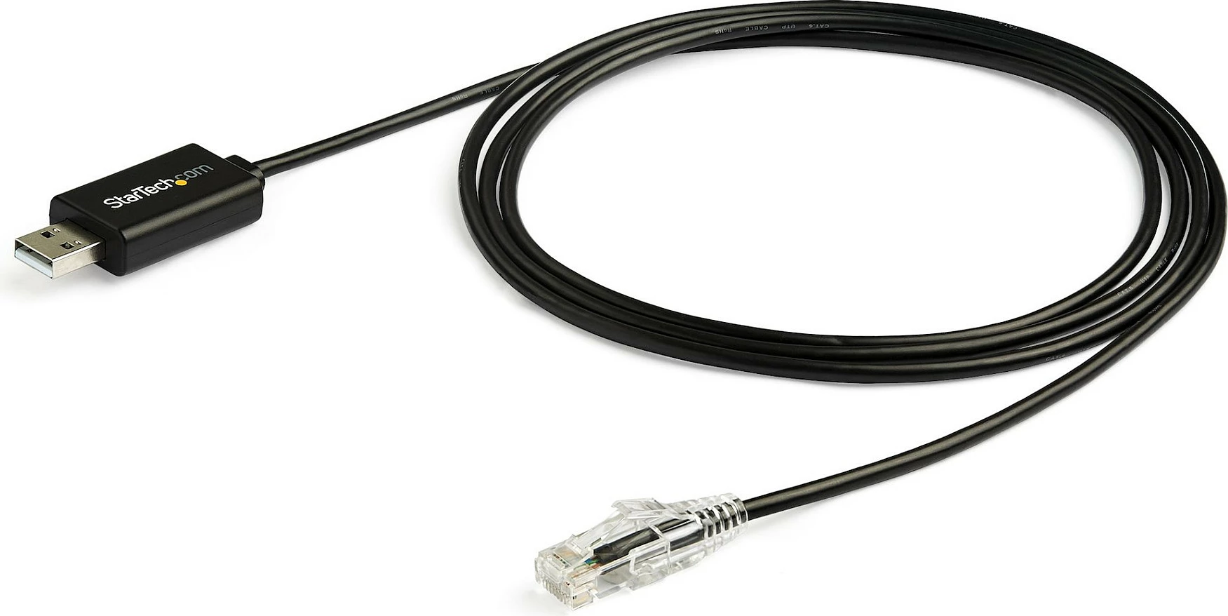 Kabllo konsolë StarTech Cisco USB-A në RJ45, 1.8 m, e zezë